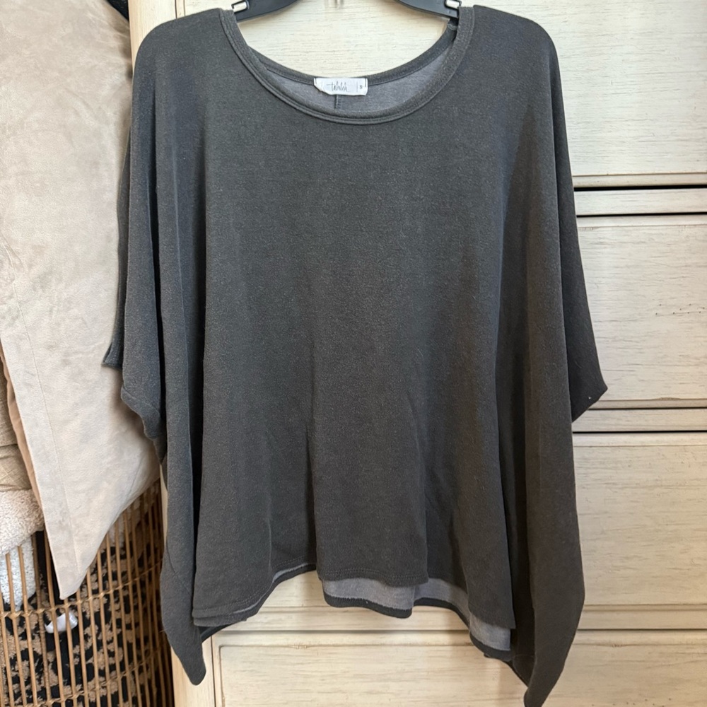Shop Talulah Dolman Gray Tee